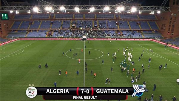 الجزائر تسحق جواتيمالا بسباعية ودية قبل كأس العالم 2026