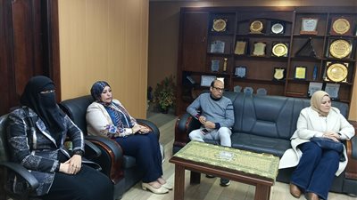 وكيل صحة الدقهلية يتابع تنفيذ التوصيات االسابق مع منسقي المبادرات الرئاسية 