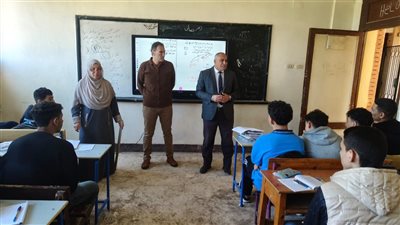 جولة تفقدية لوكيل تعليم الغربية بمدارس شرق وغرب طنطا