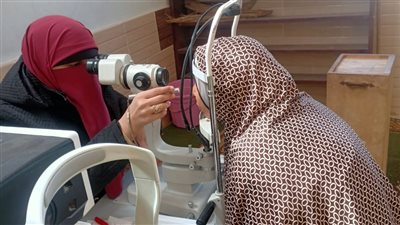 قافلة سكانية طبية  بقرية حرارة بحوش عيسى 