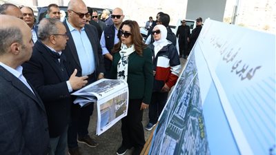 جولة ميدانية مفاجئة لوزيرة التنمية المحلية بالإسكندرية