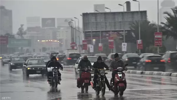 الأرصاد تحذر: أمطار خفيفة اليوم على محافظات الوجه البحرى ومناطق بالقاهرة الكبرى