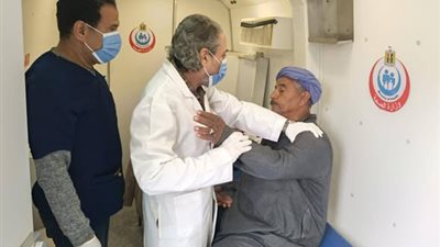 خدمات طبية لــ  1415 مواطنا في سمالوط  بالمنيا 