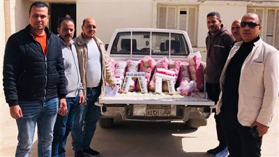 ضبط 500 كيلو مكرونة تموينية وسجائر دون فاتورة بالفيوم 