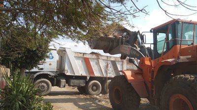 رفع 300 طن مخلفات بمدينة قطور بالغربية 