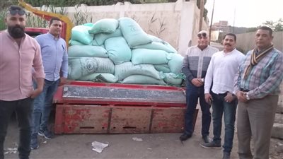ضبط 2150 كيلو دقيق قبل تهريبه للسوق السوداء بالفيوم 