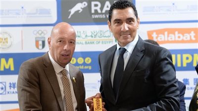 وزير الرياضة يشهد وقائع مؤتمر الإعلان عن استضافة مصر للمرحلة الأولى من كأس العالم للخماسي الحديث 