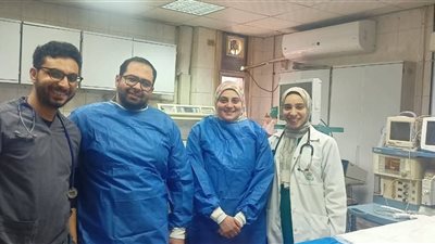 إنقاذ رضيع من ابتلاع 6 قطع مغناطيس دون جراحة بمستشفى الأطفال بالمنصورة 