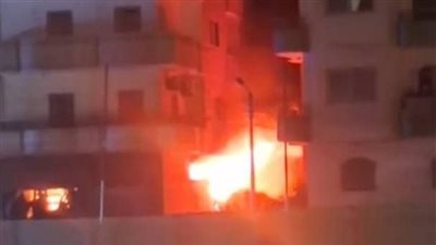السيطرة على حريق مخزن مواد غذائية في سنورس بالفيوم 