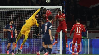 غيابات باريس سان جيرمان وليفربول فى دورى أبطال أوروبا