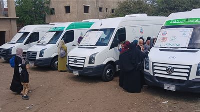 الدقهلية: 1838 مواطن استفادوا من القافلة الطبية المجانية بميت غمر