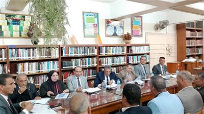  إجراء المقابلات الشخصية لشغل وظائف التوجيه والإدارة المدرسية بالبحيرة