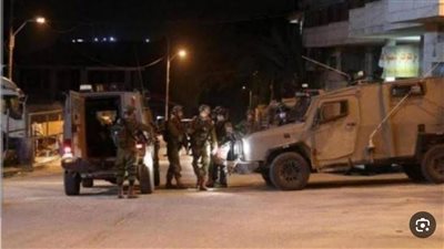 قوات الاحتلال تقتحم بلدة فلسطينية شرق نابلس