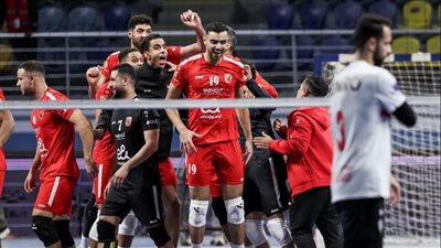 الأهلي يواجه الجزيرة في نصف نهائي كأس مصر للكرة الطائرة