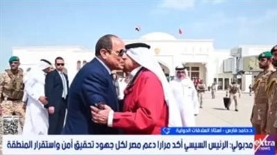خبير: مصر صمام أمان لأمن واستقرار المنطقة والخليج العربي