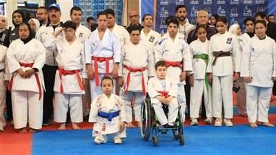 أبطال ذوي الهمم بمنفلوط وديروط يحصدون الذهبية ببطولة الجمهورية للكاراتية