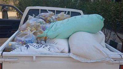 ضبط 63 جوال دقيق مدعم قبل بيعه بالسوق السوداء في شمال سيناء 