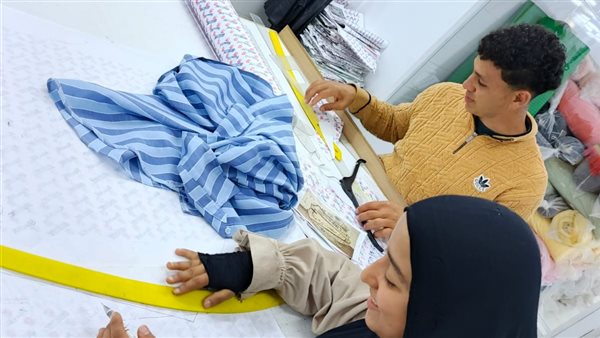 برنامج تدريب جديد لطلاب تكنولوجيا الملابس في جامعة حلوان التكنولوجية