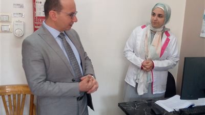 جولة مفاجئة لوكيل صحة الدقهلية على المركز الصحي العام بالمنصورة