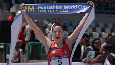المجرية بلانكا جوزي تتوج بكأس العالم للخماسي الحديث في مصر