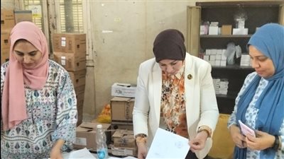 جولة تفقدية لفريق الطب العلاجي بمستشفيات الصدر والحميات بقنا 