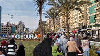 أطفال الدقهلية يحتفلون بـشم النسيم في حدائق والمتنزهات
