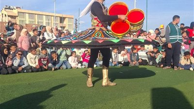 الفنون الشعبية والأراجوز والساحر أبرز مظاهر شم النسيم بمراكز شباب كفرالشيخ 