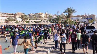شواطىء الغردقة كاملة العدد وخطة لتأمين الزوار