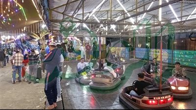 الدنيا ربيع والجو بديع .. إقبال المواطنين على الملاهي والحدائق بالبحيرة احتفالا بعيد شم النسيم