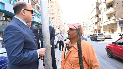  محافظ الغربية يتابع أعمال النظافة والتجميل عقب انتهاء شم النسيم