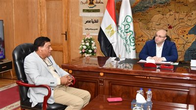 محافظ الفيوم يتابع تنفيذ مشروع 