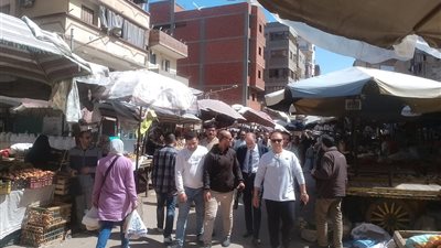 محافظ الدقهلية :استمرار حملات إزالة الإشغالات بشرق المنصورة