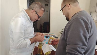 ضبط 639 لتر بنزين تم تجميعه بمحطة وقود بالفيوم 