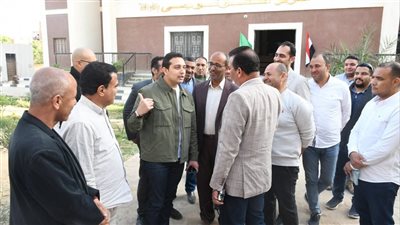نائب محافظ الفيوم  يترأس لجنة متابعة تشغيل مشروعات  مبادرة 