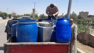   ضبط 2 طن ألبان غير صالحة في حملات تفتيشية بالمنيا 