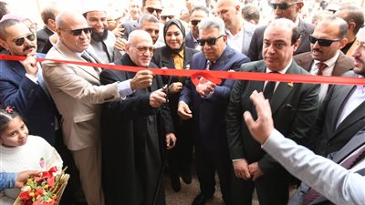 محافظ الدقهلية يفتتح مدرسة ناجي برهام للتعليم الأساسي بمدينة الكردي 