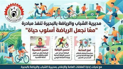 الشباب والرياضة بالبحيرة تطلق مبادرة 