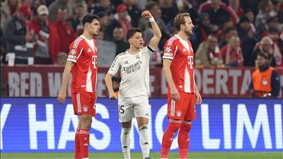 مباراة مجنونة .. ريال مدريد يتقدم على بايرن ميونخ 3-2 بالشوط الأول
