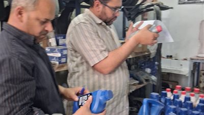 ضبط 966 عبوة مواد غذائية ونصف طن دواجن منتهية الصلاحية بالغربية