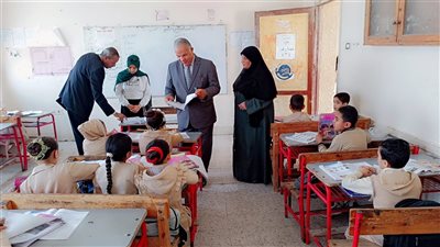 استمرار الجولات الميدانية المفاجئة لمدارس  الفيوم 