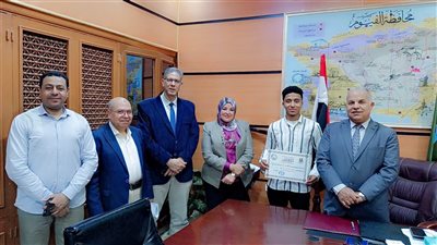  مدير تعليم الفيوم يُكرم أبطال الجمهورية في بطولة الملاكمة