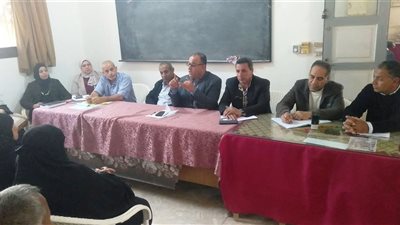 اجتماع طارئ بزراعة كوم حمادة لمواجهة التعديات وتكثيف الرقابة