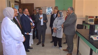 استعدادا للتشغيل.. تفقد جاهزية كلية تكنولوجيا حيوية بجامعة مدينة السادات