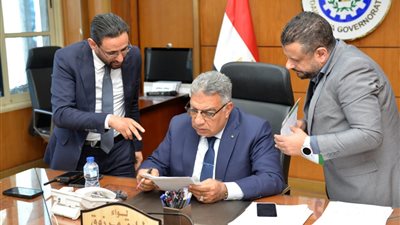 «مرزوق» يستقبل مدير منطقة الدقهلية لشركة غاز مصر