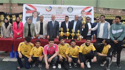 ختام منافسات الدوري الرياضي لاتحاد مراكز شباب مصر بالبحيرة