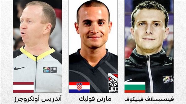 طاقم تحكيم أجنبي لمباراة الأهلي والزمالك في نصف نهائي كأس مصر لكرة السلة