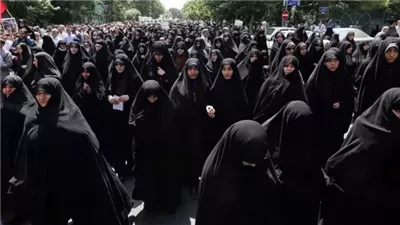 عاجل.. إيرانيات يشاركن في احتجاجات حاشدة في إيران ضد أمريكا وإسرائيل