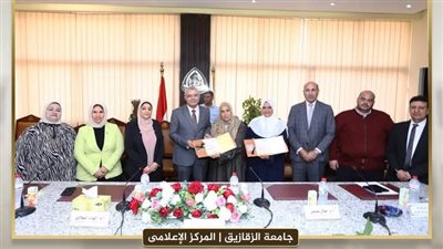 تكريم الأمهات المثاليات بجامعة الزقازيق