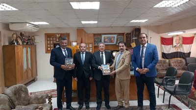 مدير تعليم البحيرة يستقبل الأمين العام لمؤسسة العباقرة 