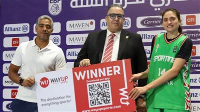 هاجر عامر أفضل لاعبة في نهائي كأس مصر لكرة السلة